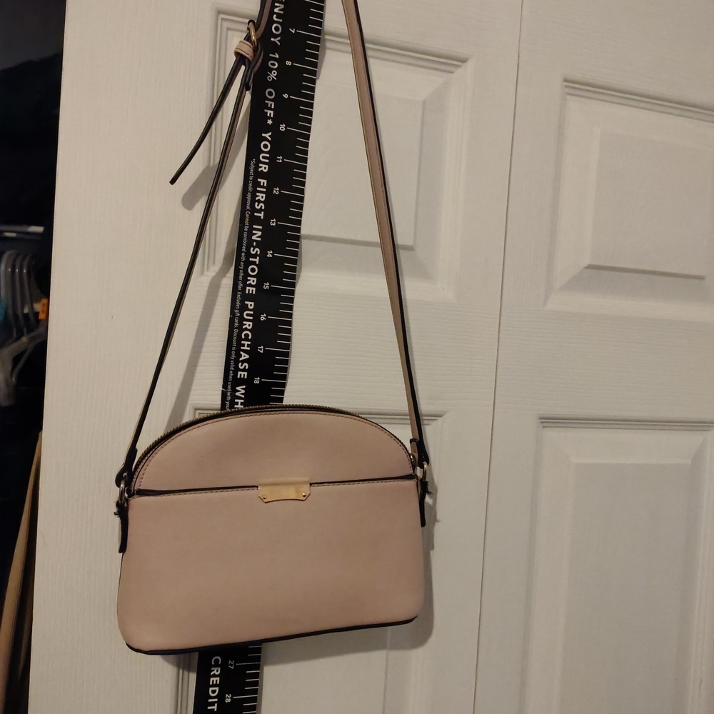 Elegant Cream Shoulder Bag Purse Ladied Rare Color Combo Chocolate